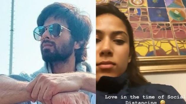 Shahid Kapoor and Mira Rajput are spending time with their kids in self-isolation at home.