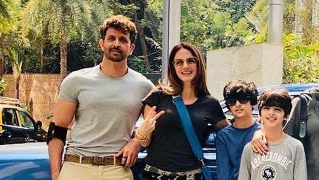 Hrithik Roshan and Sussanne Khan continue to remain on friendly terms even after their divorce.