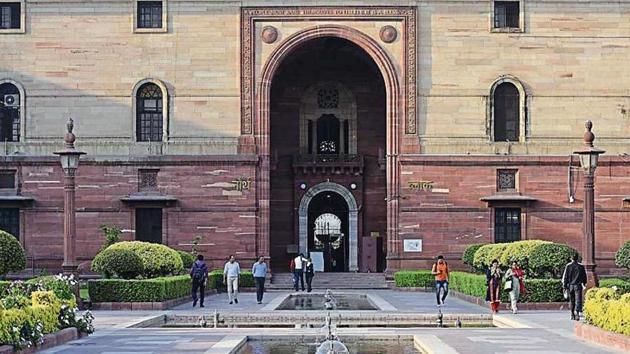 On March 20, the ministry of personnel (order no. “F.No. 11013/9/2014-Estt A-III), following up on two trial orders issued by it on March 17 and 19, asked a set of intermediate-level employees known as group B and C to be rostered in alternating batches. ((Vipin Kumar/HT PHOTO)) On March 20, the ministry of personnel (order no. “F.No. 11013/9/2014-Estt A-III), following up on two trial orders issued by it on March 17 and 19, asked a set of intermediate-level employees known as group B and C to be rostered in alternating batches. ((Vipin Kumar/HT PHOTO))