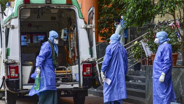 The minister had said earlier that three new cases of Covid-19 disease were reported in the state and that the patients have been kept in isolation.(PTI Rile / Representative Photo) The minister had said earlier that three new cases of Covid-19 disease were reported in the state and that the patients have been kept in isolation.(PTI Rile / Representative Photo)