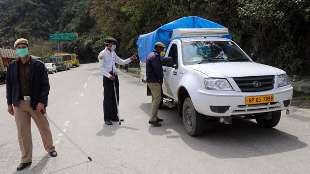Five violators each were booked in Kullu and Shimla districts.(Birbal Sharma)