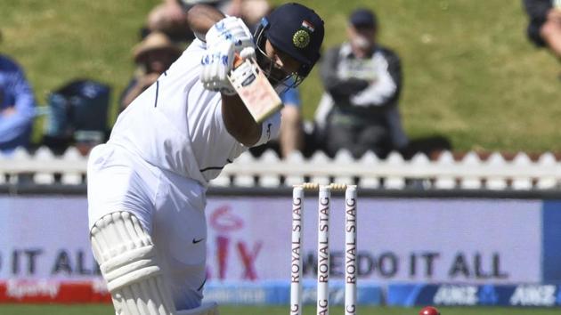 India's Rishabh Pant bats against New Zealand. (AP) India's Rishabh Pant bats against New Zealand. (AP)