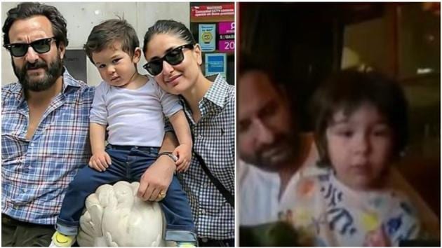 Saif Ali Khan’s interview was hijacked by his cute son Taimur.