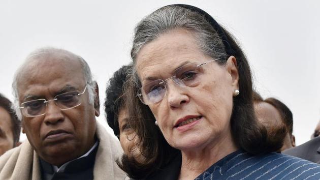 Congress president Sonia Gandhi reiterated her party’s support to the government in its measures to deal with coronavirus pandemic. (Sanjeev Verma/HT Photo) Congress president Sonia Gandhi reiterated her party’s support to the government in its measures to deal with coronavirus pandemic. (Sanjeev Verma/HT Photo)