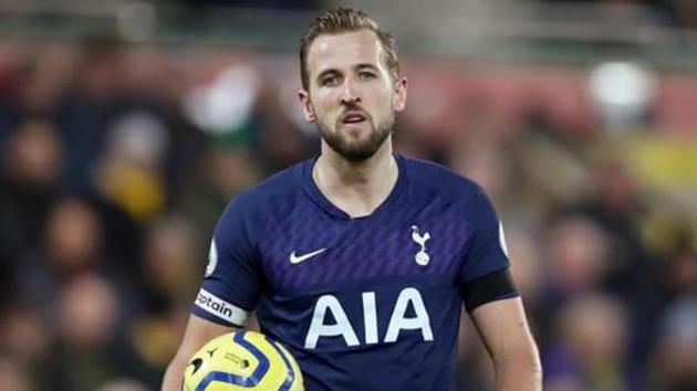 Tottenham Hotspur's Harry Kane in action. (REUTERS)