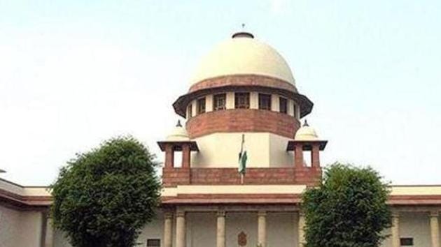 Supreme Court is hearing urgent through video conferencing during the lockdown due to coronavirus. (HT Photo) Supreme Court is hearing urgent through video conferencing during the lockdown due to coronavirus. (HT Photo)