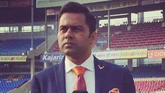 Former cricketer and commentator Aakash Chopra.(Twitter)