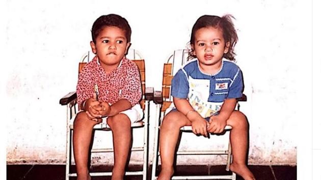 Vicky Kaushal shared a childhood picture with brother Sunny. Vicky Kaushal shared a childhood picture with brother Sunny.