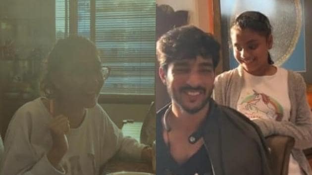 Renee, Rohman Shawl and Alisah spoke about their time in quarantine in a video shared by Sushmita Sen. Renee, Rohman Shawl and Alisah spoke about their time in quarantine in a video shared by Sushmita Sen.