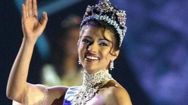 Priyanka Chopra won the Miss World crown in 2000.