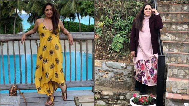 Neena Gupta’s love for floral prints is proof enough why they should be your wardrobe staple.(Neena Gupta/Instagram)