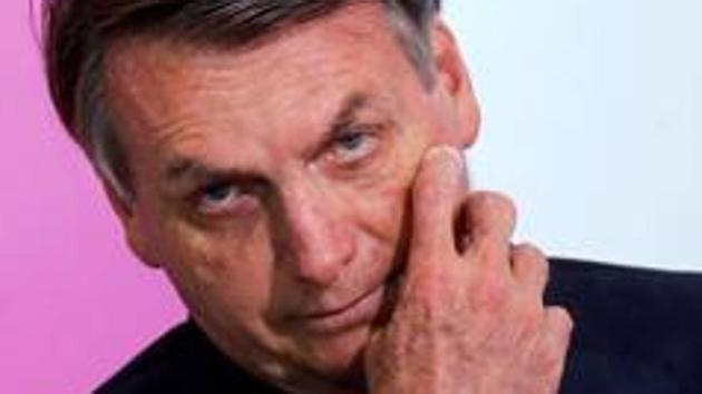 Brazil's President Jair Bolsonaro. (Reuters file photo) Brazil's President Jair Bolsonaro. (Reuters file photo)