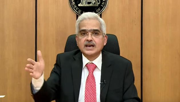 RBI Governor Shaktikanta Das said about Rs 3.74 lakh crore liquidity on aggregate basis will be infused into the financial system to deal with the COVID-19 pandemic.(PTI File Photo)