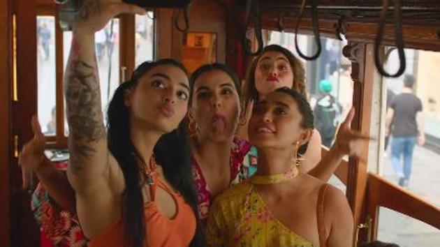 Sayani Gupta, Kirti Kulhari, Bani J, Maanvi Gagroo star in Amazon Prime’s Four More Shots Please.