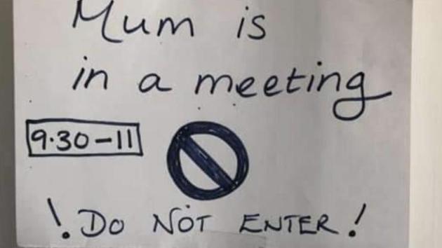 The image shows a part of the notice created by a mom.(Reddit/ 4musing_User_Name)