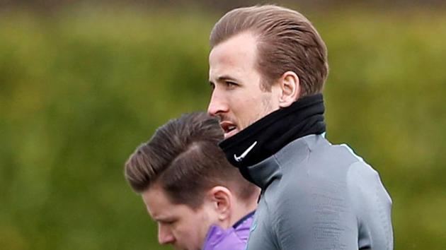 Tottenham Hotspur's Harry Kane during training. (Action Images via Reuters) Tottenham Hotspur's Harry Kane during training. (Action Images via Reuters)