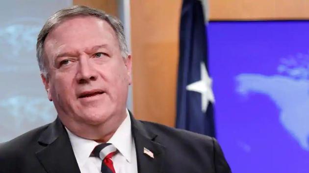 Pompeo reiterated the United States’ unwavering commitment to working with India to advance peace, prosperity and security in the Indo-Pacific and around the globe. (Reuters) Pompeo reiterated the United States’ unwavering commitment to working with India to advance peace, prosperity and security in the Indo-Pacific and around the globe. (Reuters)