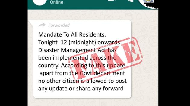 Official police handles on Twitter are taking on these fake messages.(Twitter) Official police handles on Twitter are taking on these fake messages.(Twitter)