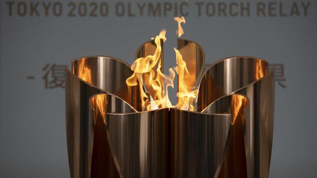 File image of Tokyo Olympics flame.(AP)