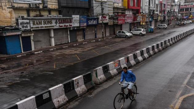Long-time residents say they are nonplussed by the silence in Lajpat Nagar (Biplov Bhuyan/HT PHOTO) Long-time residents say they are nonplussed by the silence in Lajpat Nagar (Biplov Bhuyan/HT PHOTO)