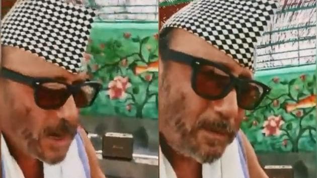 Jackie Shroff has shared a video message for his fans, asking them to stay put during coronavirus lockdown.