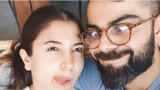 Virat Kohli with wife Anushka Sharma.(Instagram/Anushka Sharma)