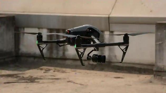 Marut Dronetech is working with the Telangana government and departments across the state to deploy drones for public safety applications. (HT file) Marut Dronetech is working with the Telangana government and departments across the state to deploy drones for public safety applications. (HT file)
