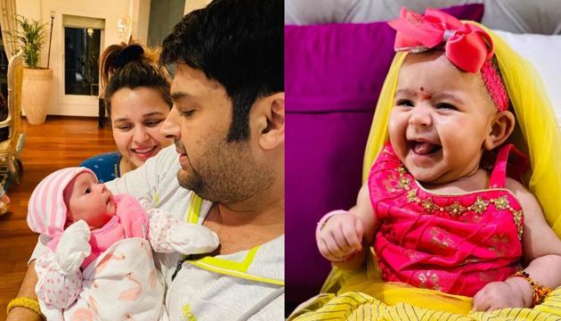 Kapil Sharma has posted adorable pictures of daughter Anyra.