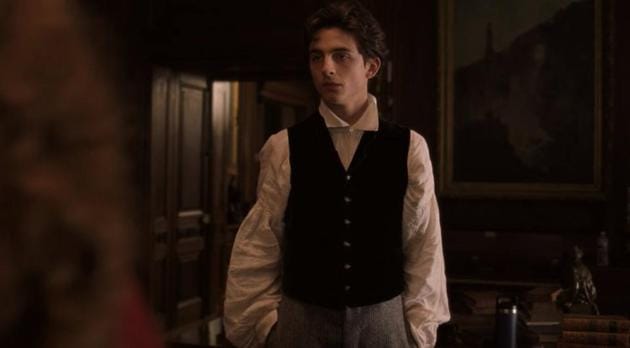 Timothee Chalamet in a still from Little Women.