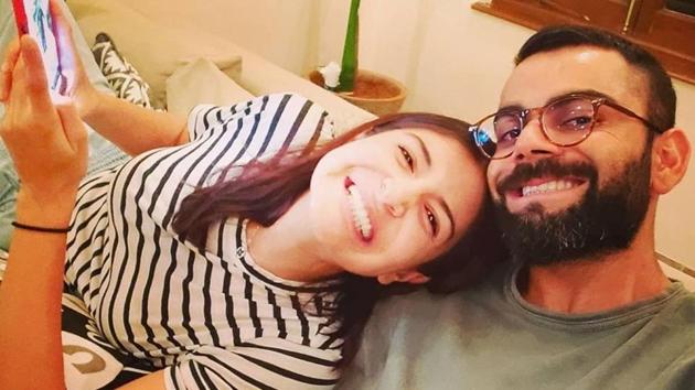 Virat Kohli with Anushka Sharma. (Twitter/Virat Kohli) Virat Kohli with Anushka Sharma. (Twitter/Virat Kohli)
