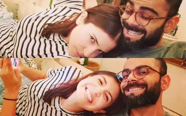 Anushka Sharma and Virat Kohli during their time in isolation. Anushka Sharma and Virat Kohli during their time in isolation.