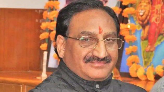 Union HRD Minister Ramesh Pokhriyal. (HT file) Union HRD Minister Ramesh Pokhriyal. (HT file)