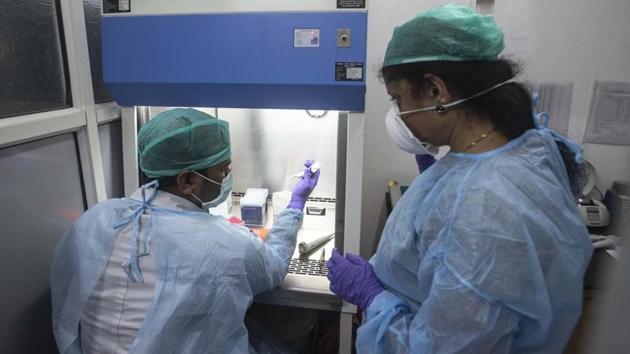 From the day the first batch of private labs was given approval on March 21, all of them put together so far have done about 1500 tests. (Pratham Gokhale/HT file photo) From the day the first batch of private labs was given approval on March 21, all of them put together so far have done about 1500 tests. (Pratham Gokhale/HT file photo)