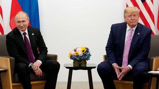 Covid-19 update: The move to buy from Russia comes after a telephonic conversation between US President Donald Trump and his Russian counterpart Vladimir Putin on March 30.(Reuters Photo) Covid-19 update: The move to buy from Russia comes after a telephonic conversation between US President Donald Trump and his Russian counterpart Vladimir Putin on March 30.(Reuters Photo)