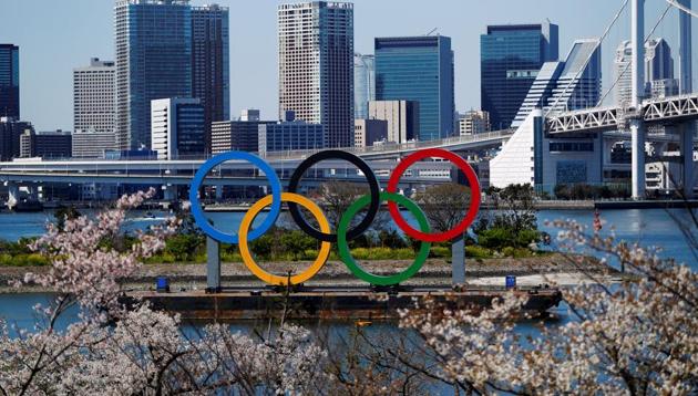 Giant Olympic rings are seen at the waterfront area at Odaiba Marine Park in Tokyo (REUTERS) Giant Olympic rings are seen at the waterfront area at Odaiba Marine Park in Tokyo (REUTERS)