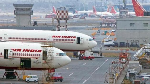 National carrier Air India today announced that it will not be taking any bookings for domestic and international travel till April 30.(HT file photo)