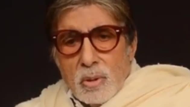 Amitabh Bachchan has requested all to stay at home in new video.