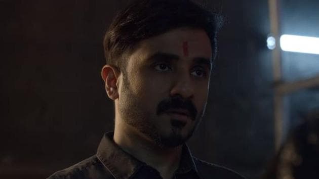 Vir Das in a still from his new Netflix series, Hasmukh.