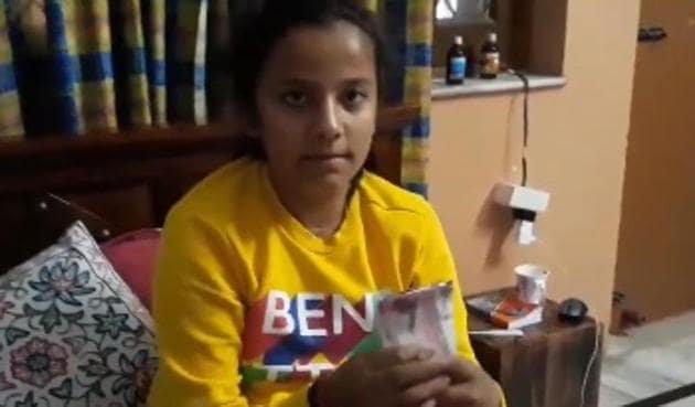 PM Narendra Modi has lauded the large heartedness of young adults like Reveda Bhatt (above) on social media, who have contributed for the PM CARES Fund. (Photo: Twitter/NarendraModi) PM Narendra Modi has lauded the large heartedness of young adults like Reveda Bhatt (above) on social media, who have contributed for the PM CARES Fund. (Photo: Twitter/NarendraModi)