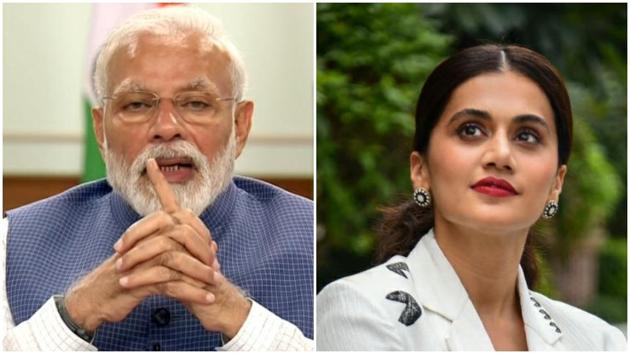 Taapsee Pannu had earlier lauded PM’s janta curfew initiative. Taapsee Pannu had earlier lauded PM’s janta curfew initiative.