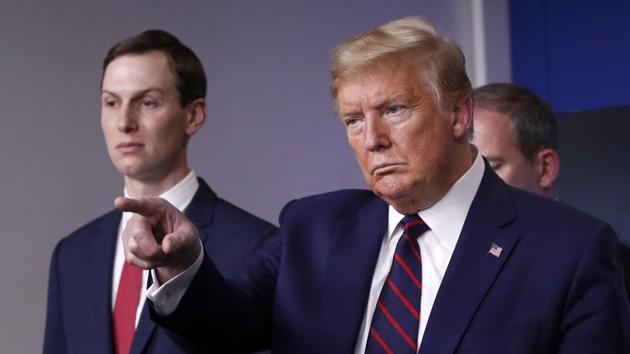 President Donald Trump has advised Americans to stay indoors amid the coronavirus outbreak. (AP Photo) President Donald Trump has advised Americans to stay indoors amid the coronavirus outbreak. (AP Photo)