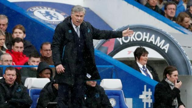 Everton manager Carlo Ancelotti. (Action Images via Reuters) Everton manager Carlo Ancelotti. (Action Images via Reuters)