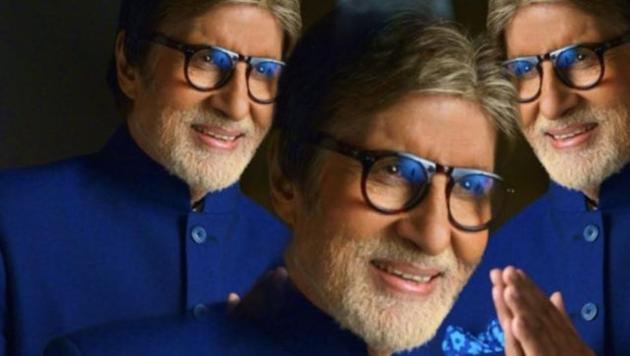 Amitabh Bachchan even shared a trippy new photo collage with his post.