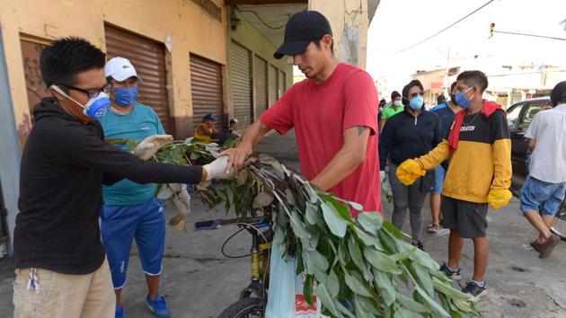 Latin America was already struggling economically, with feeble growth of just 0.1 percent in 2019.(Bloomberg) Latin America was already struggling economically, with feeble growth of just 0.1 percent in 2019.(Bloomberg)