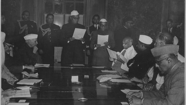 To accomplish these varied and complex tasks, Nehru and Patel recognised that, in the choice of their Cabinet colleagues, they must not be constrained by partisan considerations.(HT ARCHIVES)