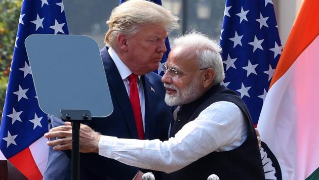 US President Donald Trump and Prime Minister Narendra Modi (HT PHOTO.) US President Donald Trump and Prime Minister Narendra Modi (HT PHOTO.)