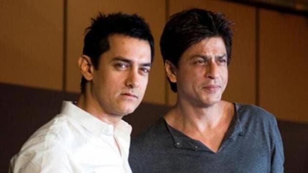 Aamir Khan and Shah Rukh Khan are contemporaries and friends.