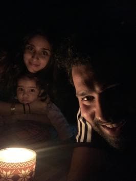 Rohit Sharma with his family. (Rohit Sharma/Twiitter)