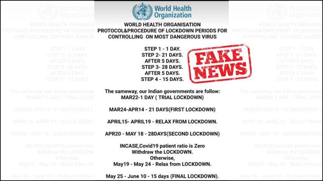 The false claim is being circulated online. (Screengrab) The false claim is being circulated online. (Screengrab)