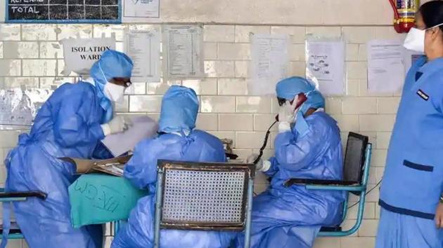 Three villages, Jaffarwal, Rauwal and Varsal Chak, in Gurdaspur district have been declared as quarantine zones. (HT photo) Three villages, Jaffarwal, Rauwal and Varsal Chak, in Gurdaspur district have been declared as quarantine zones. (HT photo)